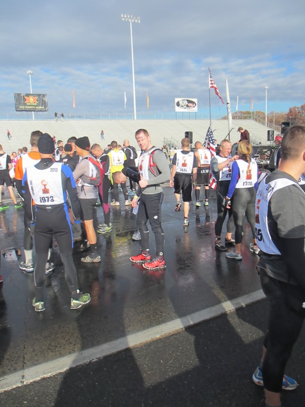 Matt at the starting line